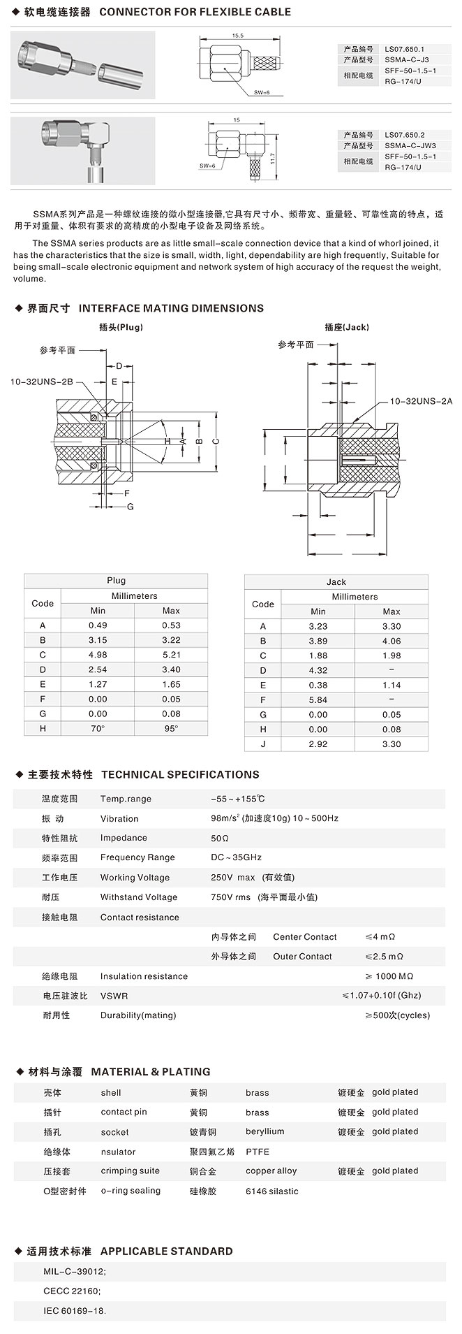 軟電纜連接器